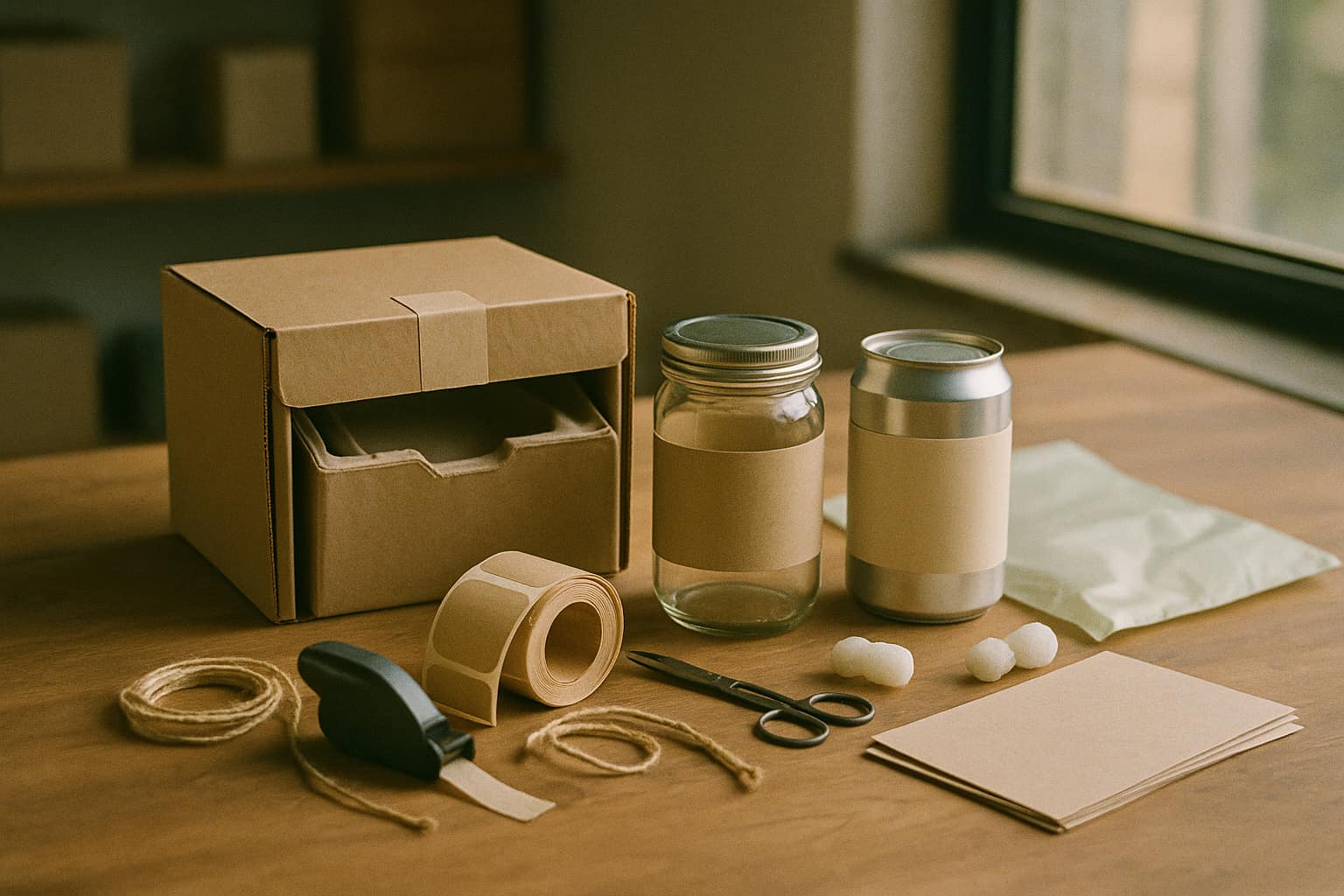 Bæredygtig emballage og labelling: materialer, krav og designvalg