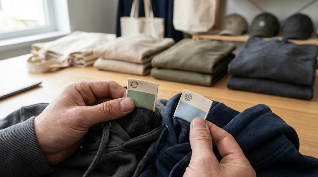 RCS vs. GRS: Guide til genanvendt-indholds‑certificeringer for tekstil og merchandise