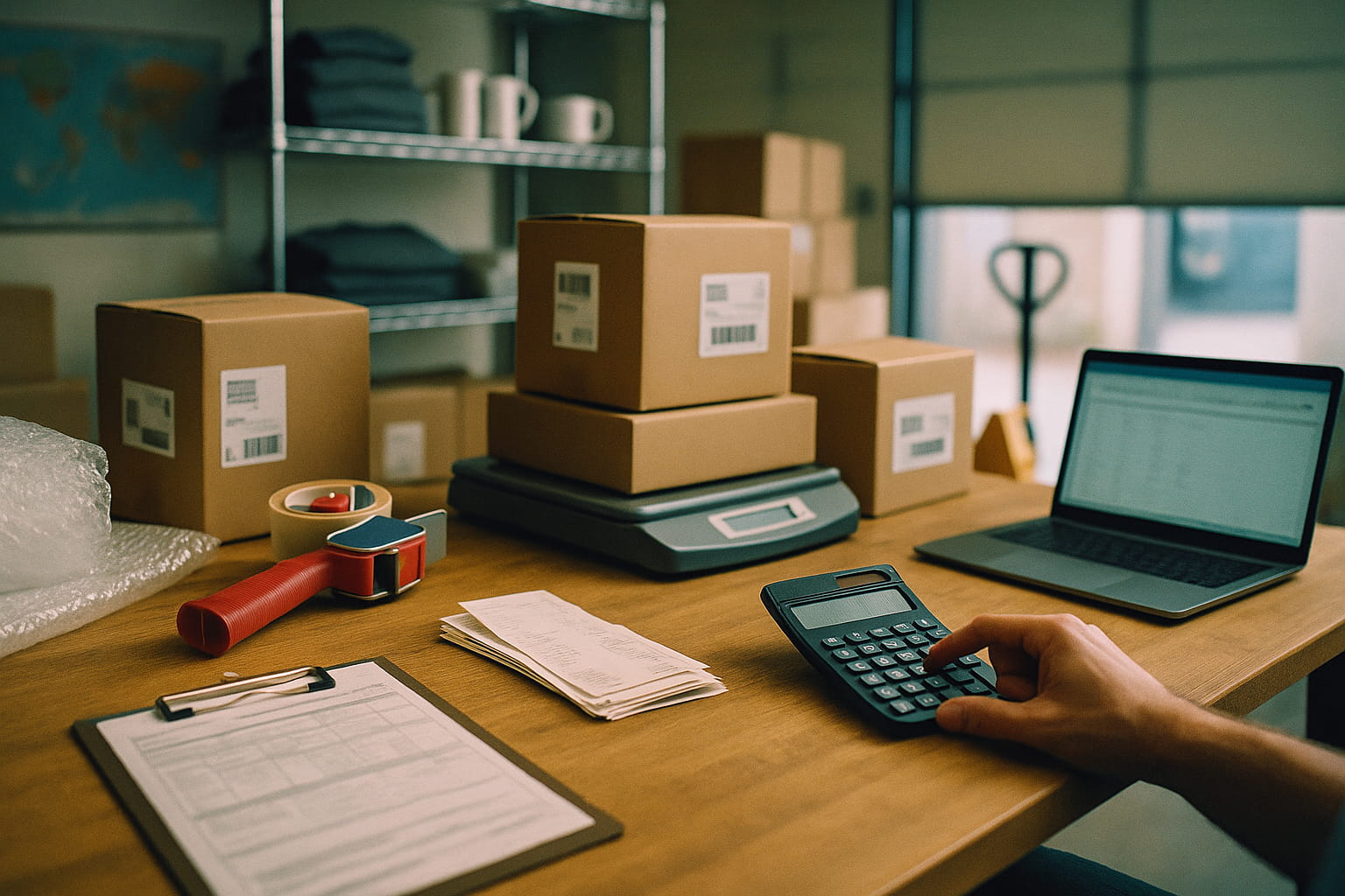 Sådan beregner du landed cost på dine merchandise-ordrer