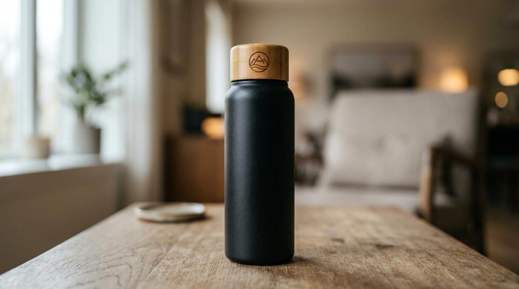 Drikkedunke med logo – bæredygtige materialer og specialløsninger