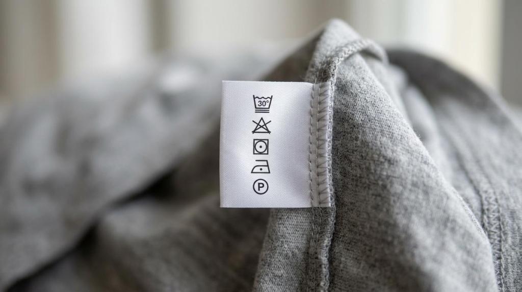 Care labels og vaskeanvisninger: Krav i EU/Danmark (materiale, oprindelse, symboler og ansvar)